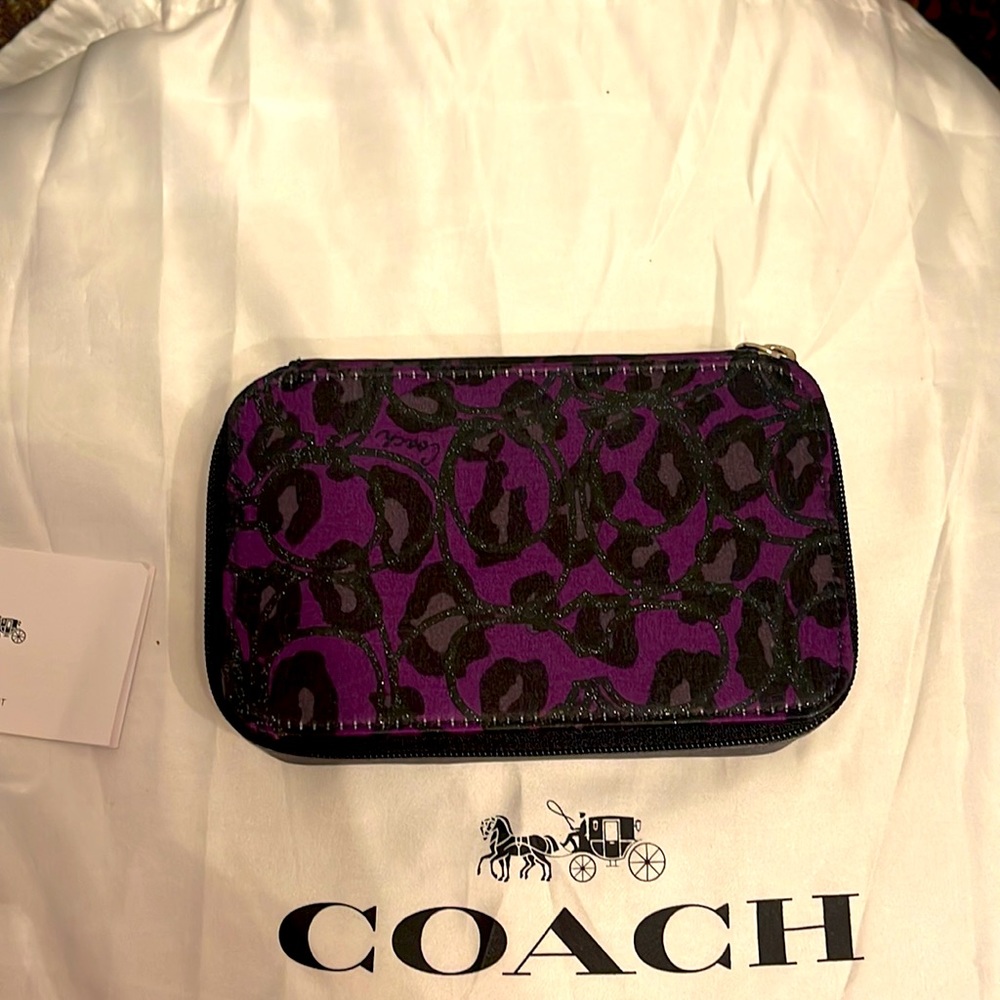 Coach Travel Jewelry Case